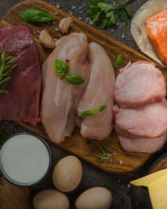 Lebensmittel mit 20g Protein