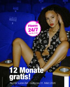 12 monate gratis trainieren!